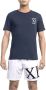 Bikkembergs Casual Heren T-shirt met Gedrukte Print Blue Heren - Thumbnail 3