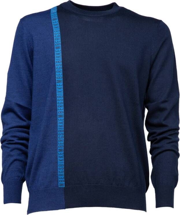 Bikkembergs Sweatshirt Blauw Heren