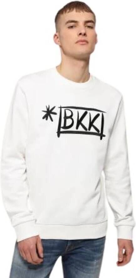 Bikkembergs Sweatshirt White Heren