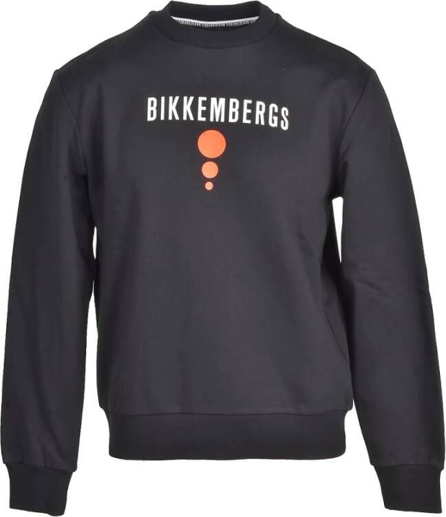 Bikkembergs Sweatshirt Zwart Heren