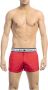 Bikkembergs Rode Micro Zwemshorts met Contrasterende Band Red Heren - Thumbnail 1