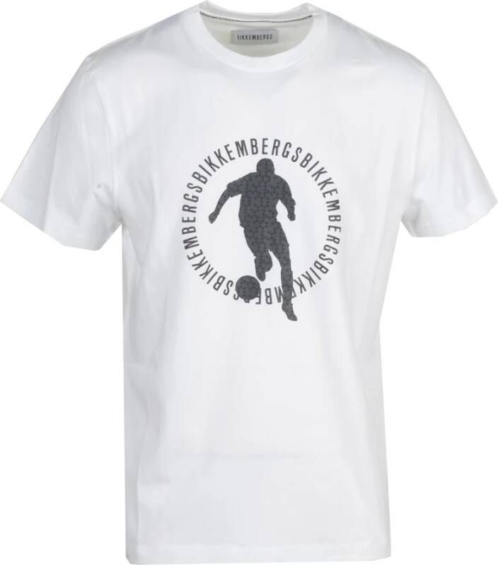 Bikkembergs T-shirt White Heren
