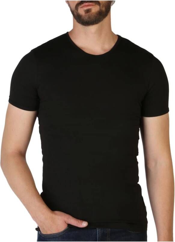 Bikkembergs Black Men s externe t-shirt Black Heren