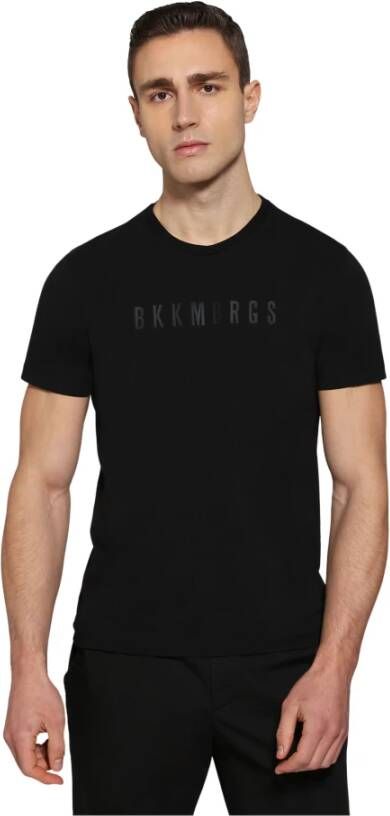 Bikkembergs T-Shirts Black Heren