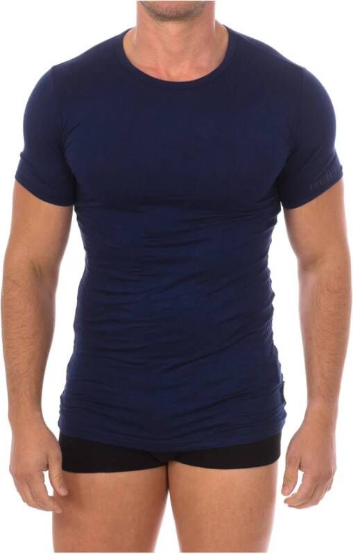 Bikkembergs Onderhemden BKK1UTS03SI-NAVY