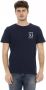 Bikkembergs Casual Heren T-shirt met Gedrukte Print Blue Heren - Thumbnail 1