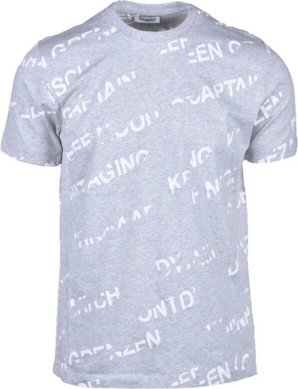 Bikkembergs T-Shirts Grijs Heren