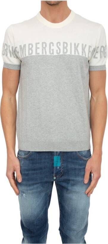 Bikkembergs T-Shirts Grijs Heren