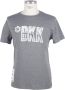 Bikkembergs Stijlvolle T-Shirt Collectie voor Mannen Gray Heren - Thumbnail 1