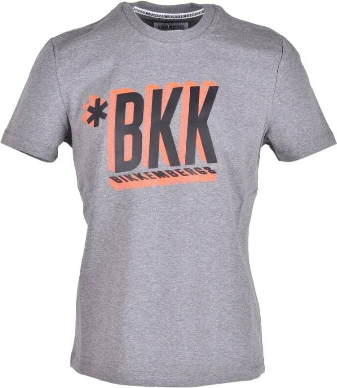Bikkembergs T-shirts Grijs Heren