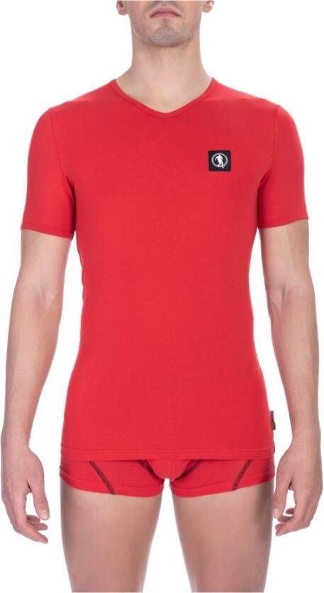 Bikkembergs T-Shirts Rood Heren