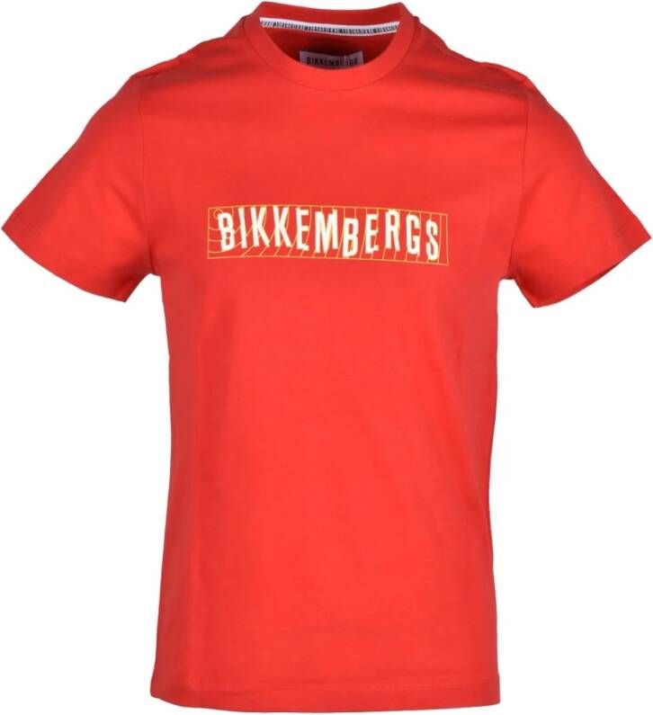 Bikkembergs T-shirts Rood Heren