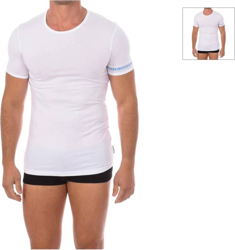 Bikkembergs T-shirt Korte Mouw BKK1UTS05BI-WHITE
