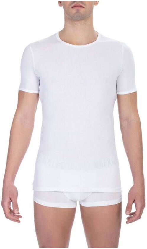 Bikkembergs Katoenen Crew Neck T-Shirt Pak White Heren - Foto 2