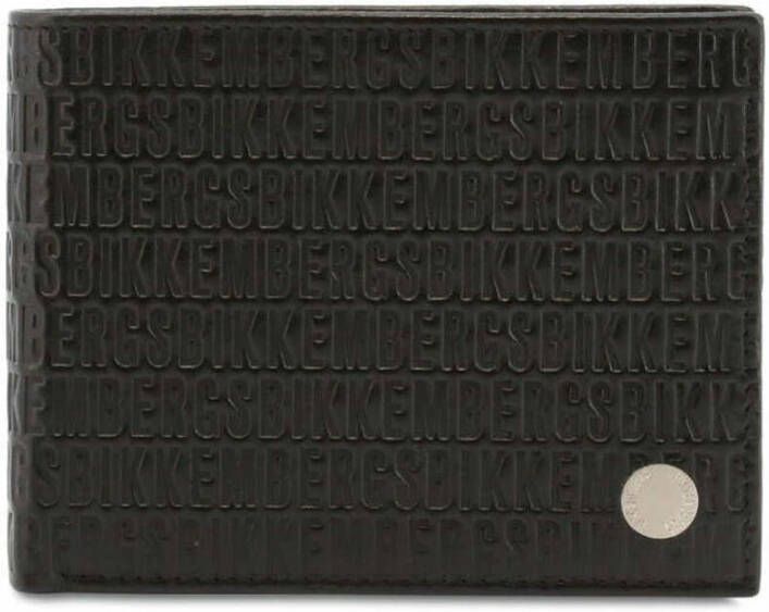 Bikkembergs wallet E4Bpme553023 Zwart Heren