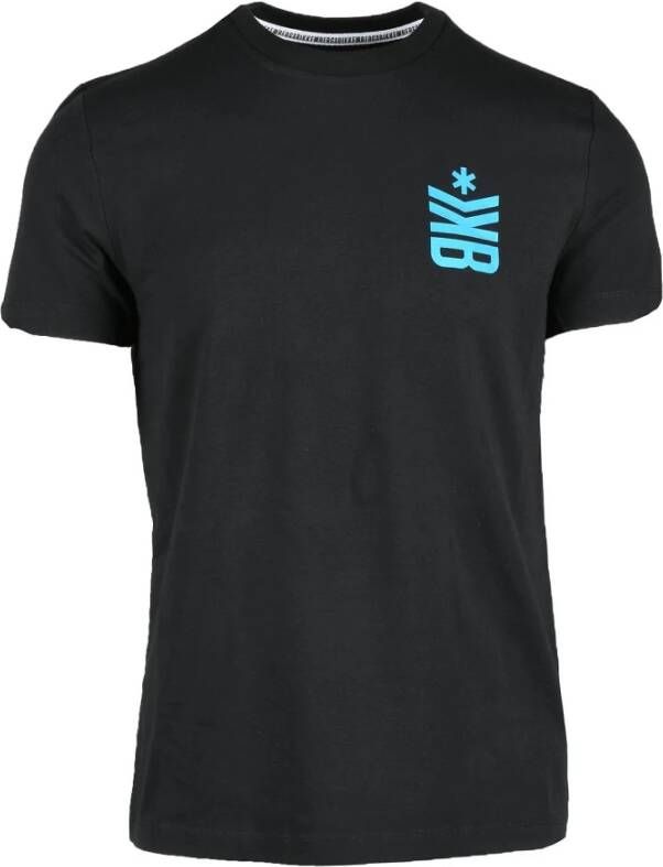 Bikkembergs Zwarte T-shirt voor heren Zwart Heren
