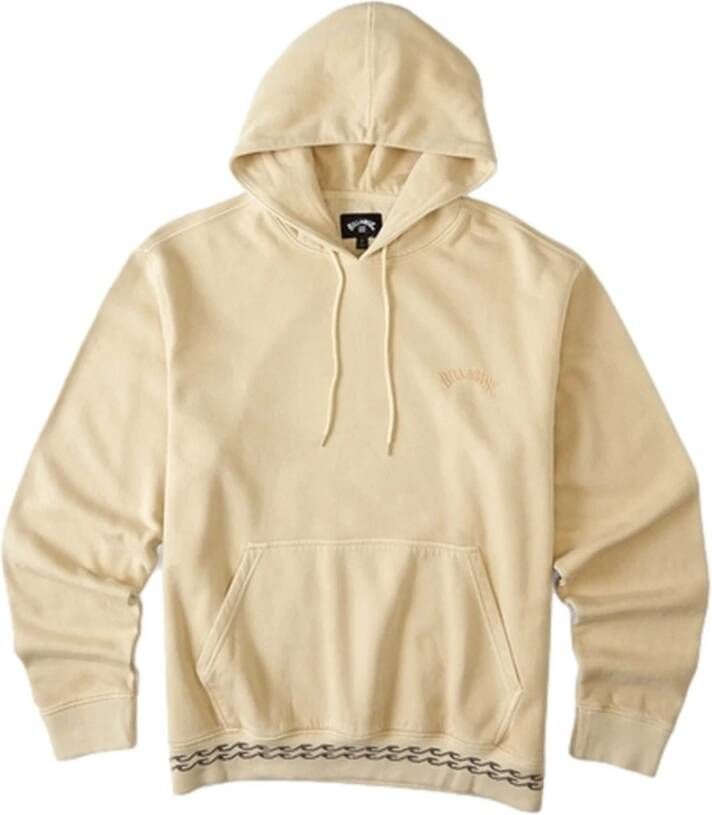 Billabong Gewassen hoodie met golven Yellow Heren