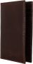 Billionaire Italiaanse Couture Bruin Leren Bifold Portemonnee Brown Unisex - Thumbnail 1
