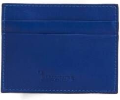 Billionaire Blue Leather Wallet Blauw Unisex