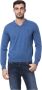 Billionaire Italiaanse couture merino wollen trui Blauw Heren - Thumbnail 1