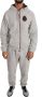Billionaire Gray Cotton Sweater Pants Tracksuit Grijs Heren - Thumbnail 3