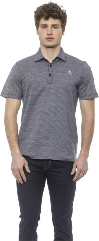 Billionaire Miljardair blauw katoenen poloshirt Blauw Heren