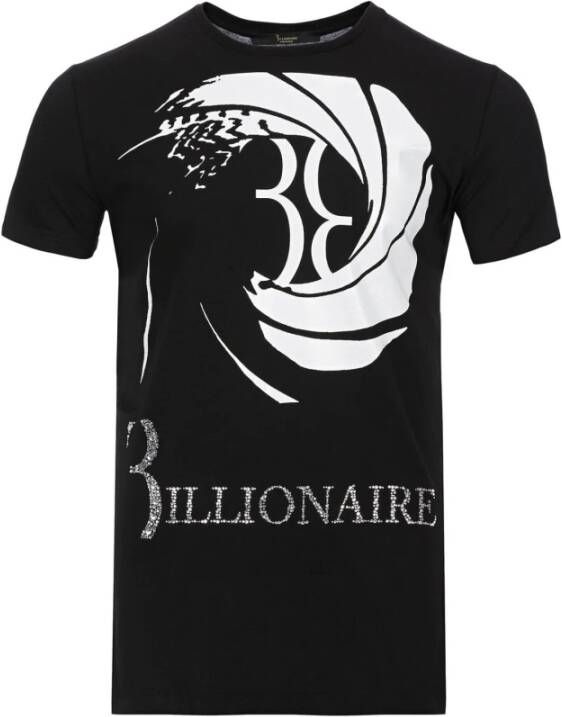 Billionaire T-shirt Zwart Heren