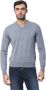 Billionaire Elegante Geborduurde Merinowollen Trui Gray Heren - Thumbnail 1