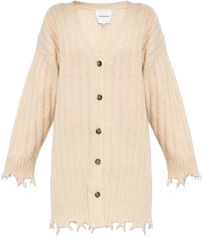 Birgitte Herskind 'Base' wollen vest Beige Dames