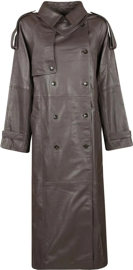 Birgitte Herskind Lima Klassieke Trenchcoat Brown Dames