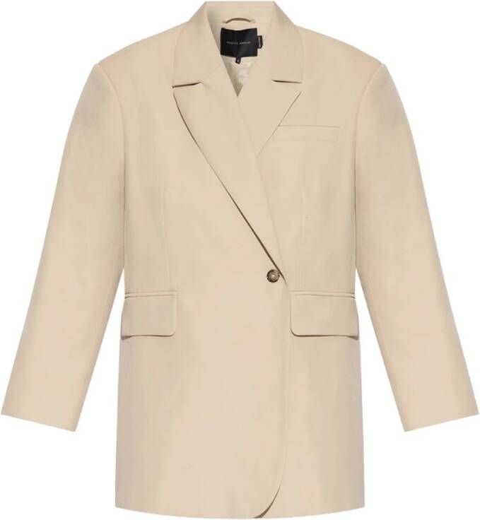 Birgitte Herskind Oversized blazer 'Verner' Beige Dames