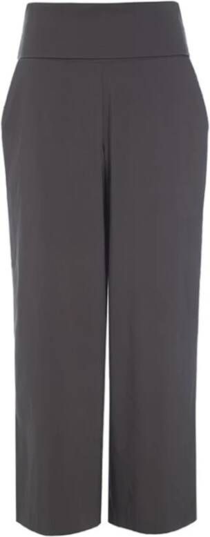 Bitte Kai Rand Brede broek Grijs Dames