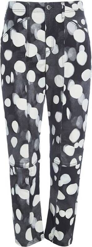 Bitte Kai Rand Snowflake Denim Broek met Uniek Ontwerp Multicolor Dames