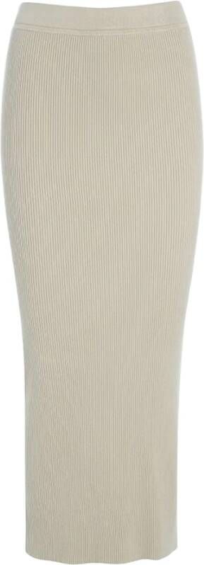 Bitte Kai Rand Maxi Skirts Beige Dames
