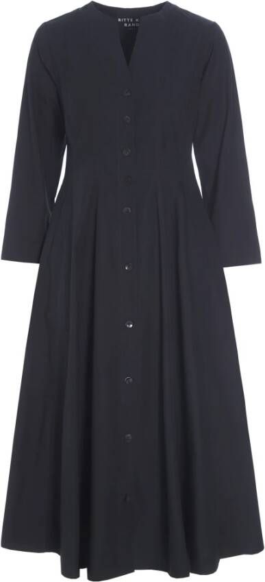 Bitte Kai Rand Midi Dresses Zwart Dames
