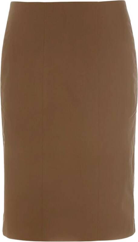 Bitte Kai Rand Pencil Skirts Bruin Dames