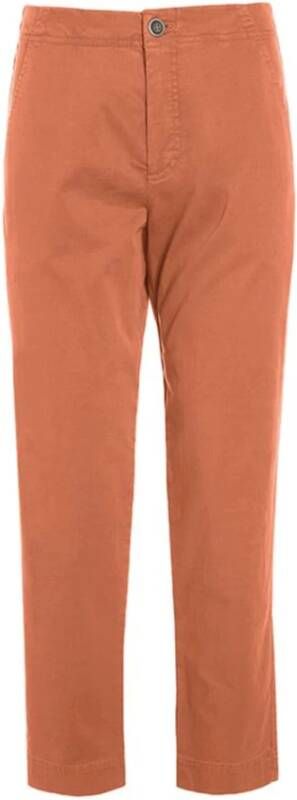 Bitte Kai Rand Rechte broek Oranje Dames