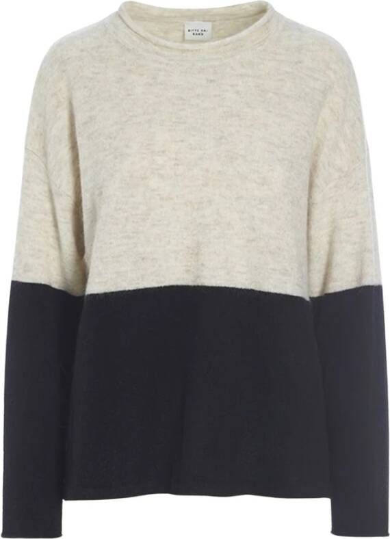 Bitte Kai Rand Round-neck Knitwear Beige Dames