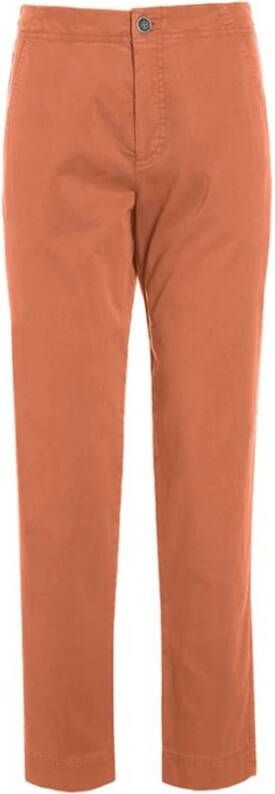 Bitte Kai Rand Slim-fit Trousers Oranje Dames