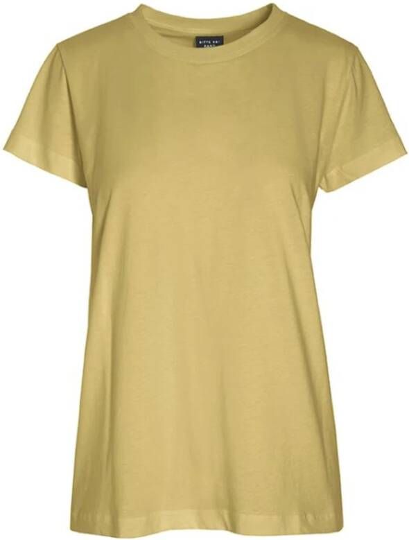 Bitte Kai Rand Stijlvolle Shinzui Pima Cotton T-Shirt Yellow Dames