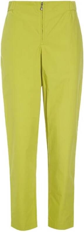 Bitte Kai Rand Straight Trousers Groen Dames
