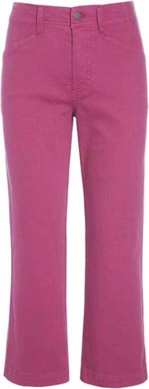 Bitte Kai Rand Straight Trousers Roze Dames