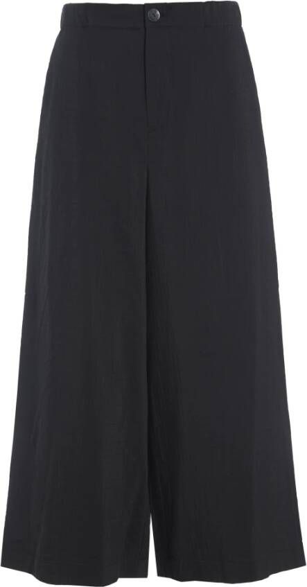 Bitte Kai Rand Wide Trousers Zwart Dames