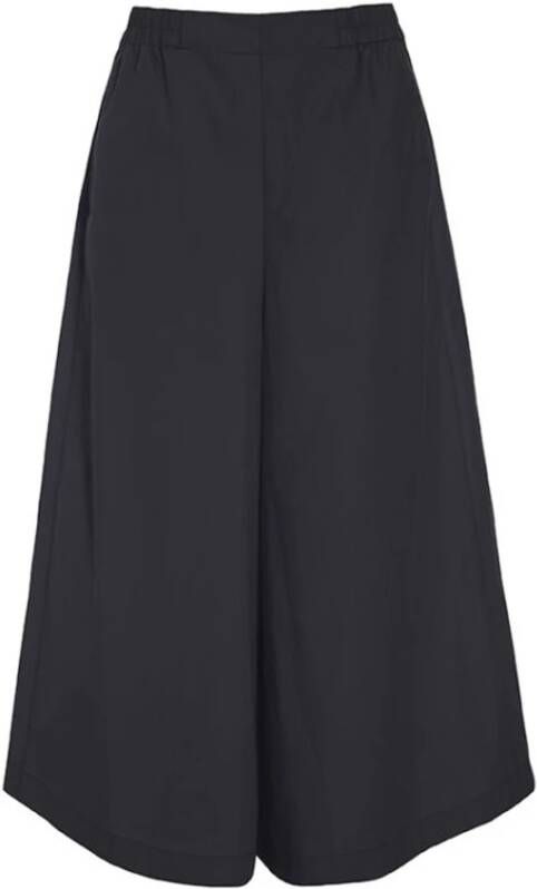 Bitte Kai Rand Wide Trousers Zwart Dames