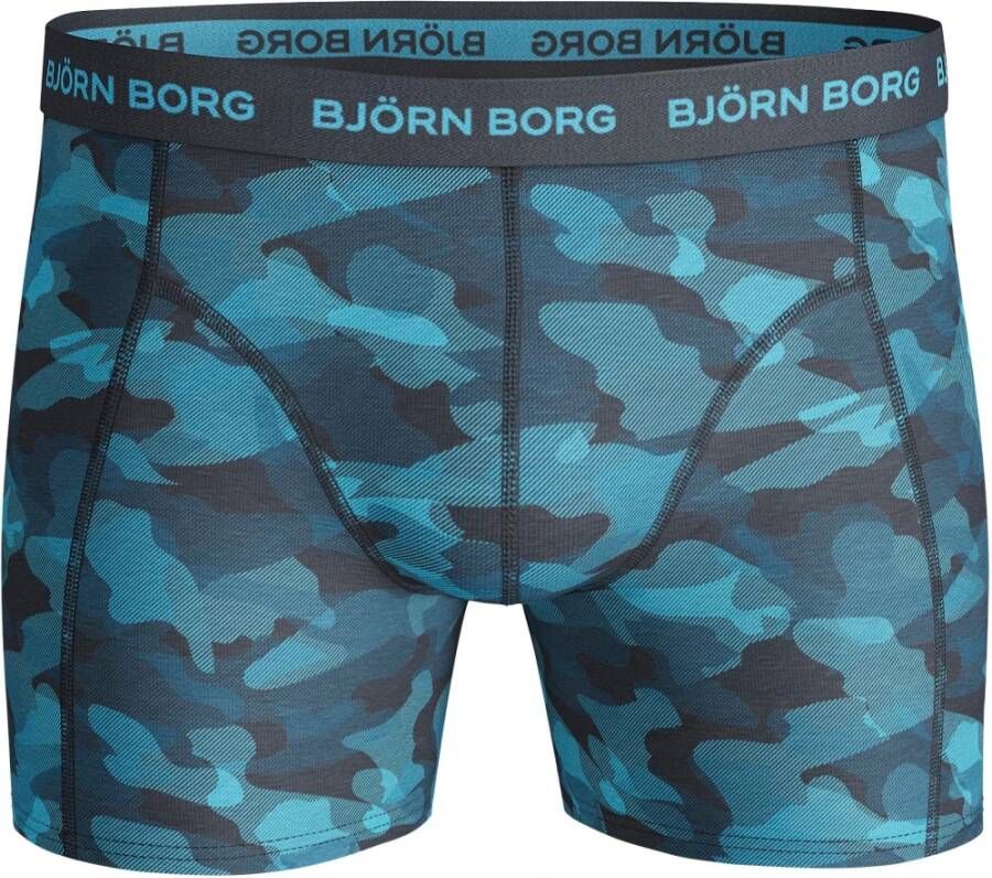 Björn Borg 3-Pack Boxershorts Navy Blauw Heren
