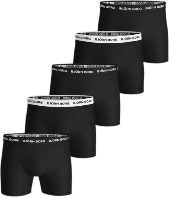 Bjorn Borg Björn Borg Basic Seasonal Solids Boxershorts (5-pack) - Foto 4