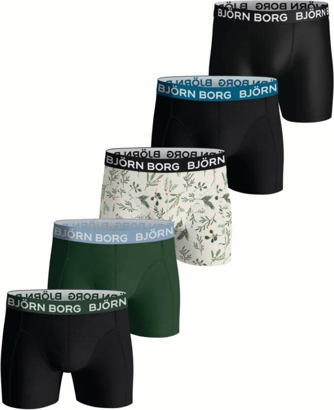 Bjorn Borg Björn Borg Cotton Stretch Boxershorts Heren (5-pack)