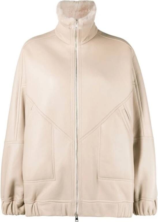 Blancha Bomberjacks Beige Dames
