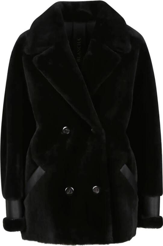 Blancha Faux Fur & Shearling Jackets Zwart Dames
