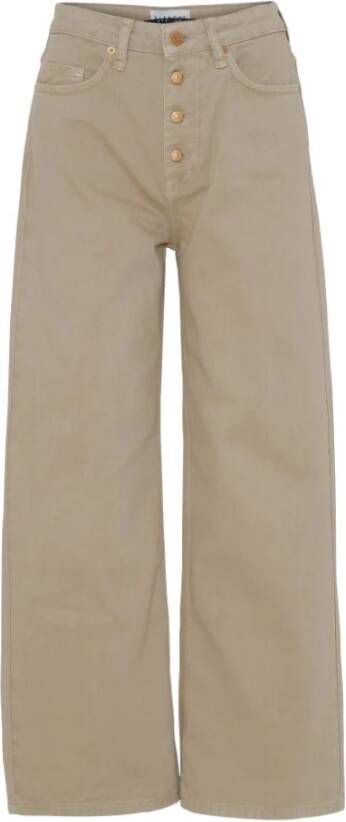 Blanche Alia schone jeans Beige Dames